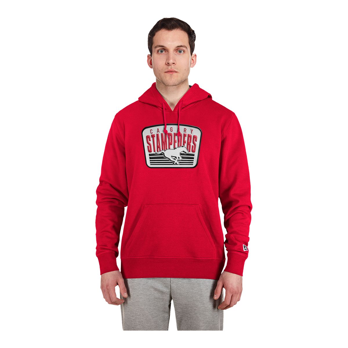 Calgary Stampeders New Era Stampeders Game Day Patch Hoodie