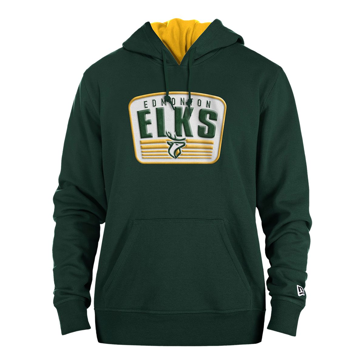 Edmonton Elks New Era Game Day Patch Hoodie