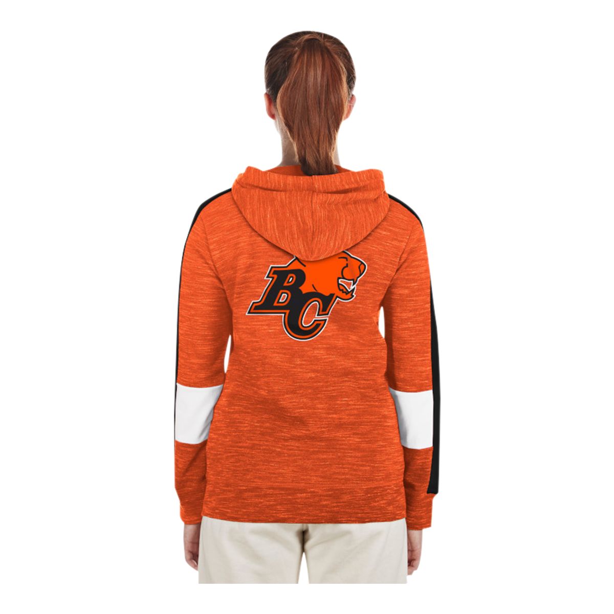 BC Lions New Era Women's Space Dye Hoodie