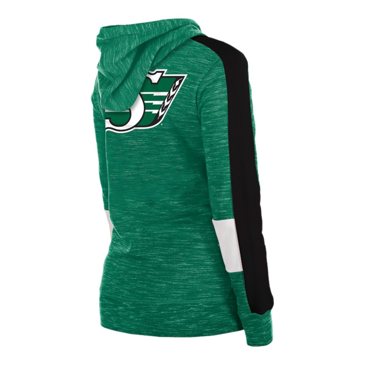 Saskatchewan Roughriders New Era Women's Space Dye Hoodie
