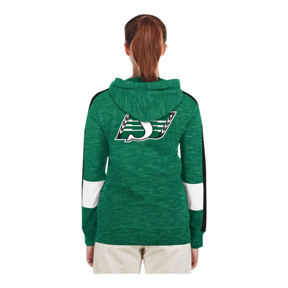 New Era Women's Philadelphia Eagles Space Dye Kelly Green Plus