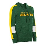 Edmonton Elks New Era Women's Space Dye Hoodie Front_Angled_Right