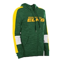 Edmonton Elks New Era Women's Space Dye Hoodie Front_Angled_Right