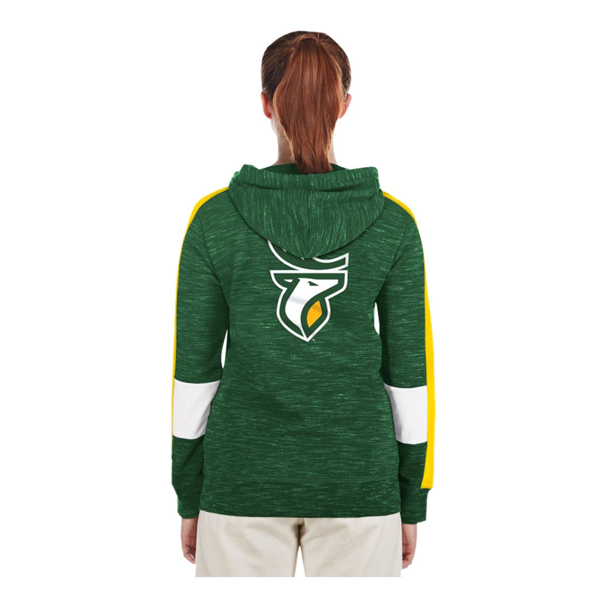 Edmonton Elks New Era Women's Space Dye Hoodie