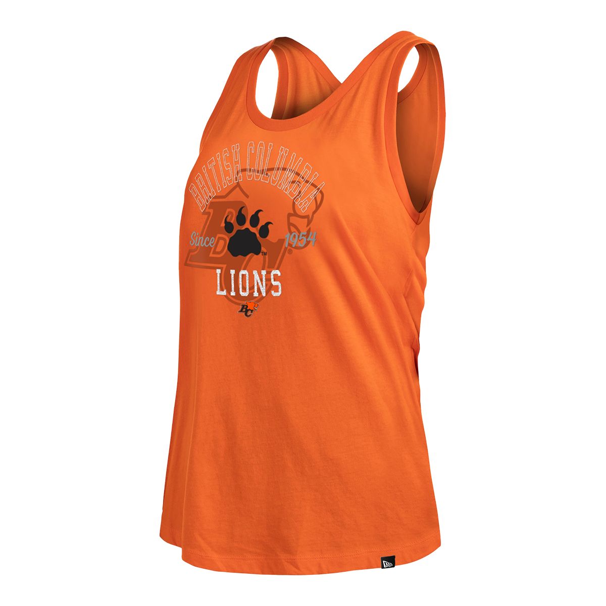 BC Lions New Era Women's Glitter Print Tank Top | SportChek