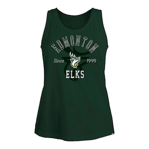 Edmonton Elks New Era Women's Glitter Print Tank Top