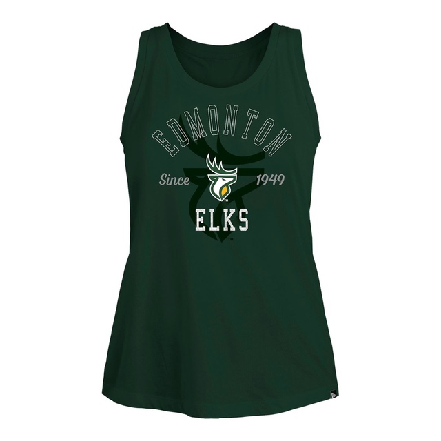 Edmonton Elks New Era Women's Glitter Print Tank Top