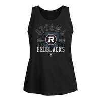 Ottawa Redblacks New Era Women's Glitter Print Tank Top Front_Flat
