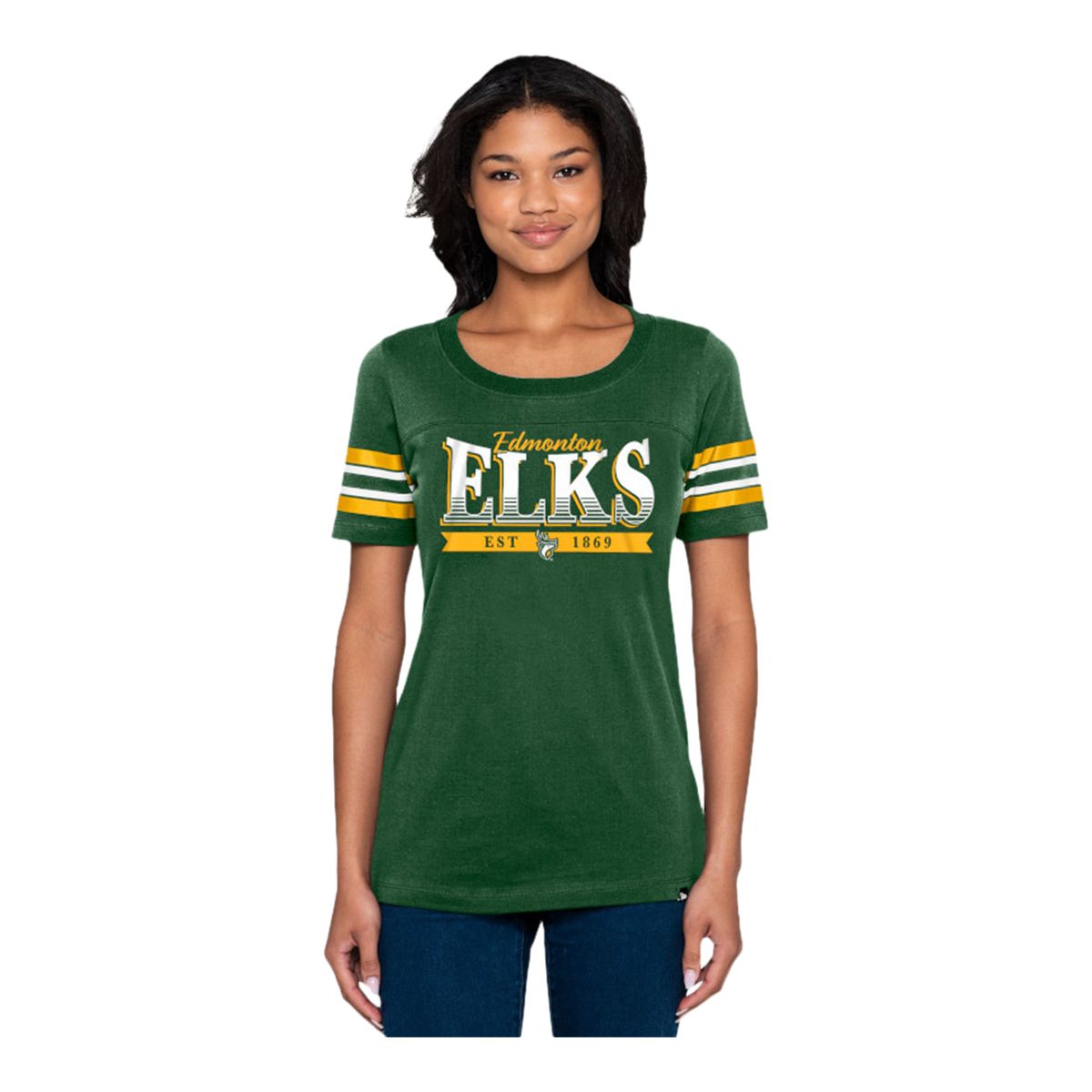 Edmonton Elks 47 Brand Women's Phoenix T Shirt