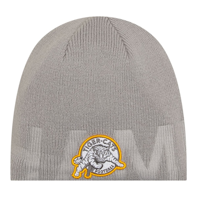 Hamilton Tiger Cats New Era Sideline Cuffed Knit Hat Front_Flat