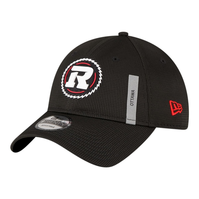 Ottawa Redblacks New Era 9TWENTY Sideline Cap Front_Three_Fourths_Angled_Left