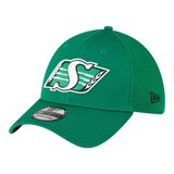 Saskatchewan Roughriders New Era 39THIRTY Sideline Cap Front_Three_Fourths_Angled_Left