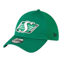 Saskatchewan Roughriders New Era 39THIRTY Sideline Cap Front_Three_Fourths_Angled_Left