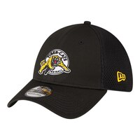 Hamilton Tiger Cats New Era 39THIRTY Sideline Cap Front_Three_Fourths_Angled_Left