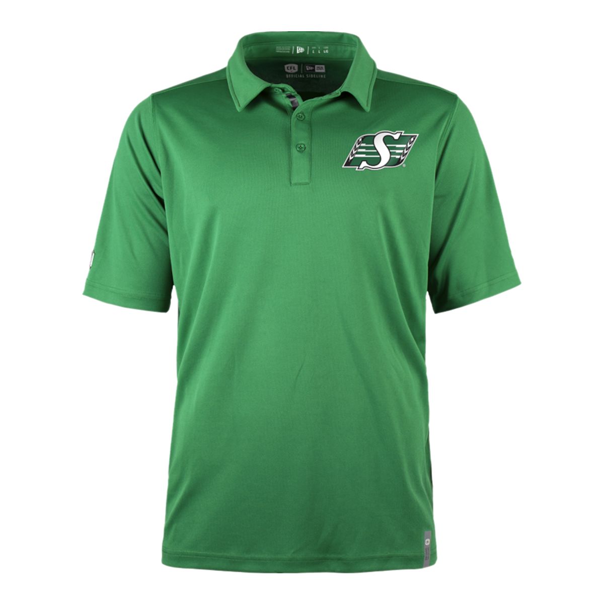 Saskatchewan Roughriders New Era Roster Polo Top