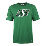 Saskatchewan Roughriders New Era Reign T Shirt Front_Flat