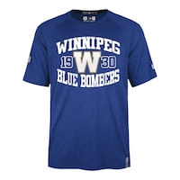 Winnipeg Blue Bombers New Era Prosper Arch T Shirt Front_Flat