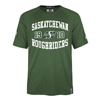 Saskatchewan Roughriders New Era Prosper Arch T Shirt Front_Flat