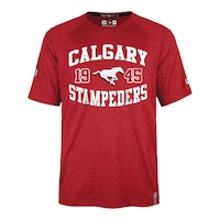 Calgary Stampeders New Era Prosper Arch T Shirt Front_Flat