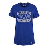 Winnipeg Blue Bombers New Era Women's Megan Sheen T Shirt Front_Flat