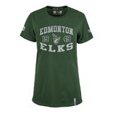 Edmonton Elks New Era Women's Megan Sheen T Shirt Front_Flat