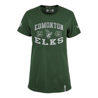 Edmonton Elks New Era Women's Megan Sheen T Shirt Front_Flat