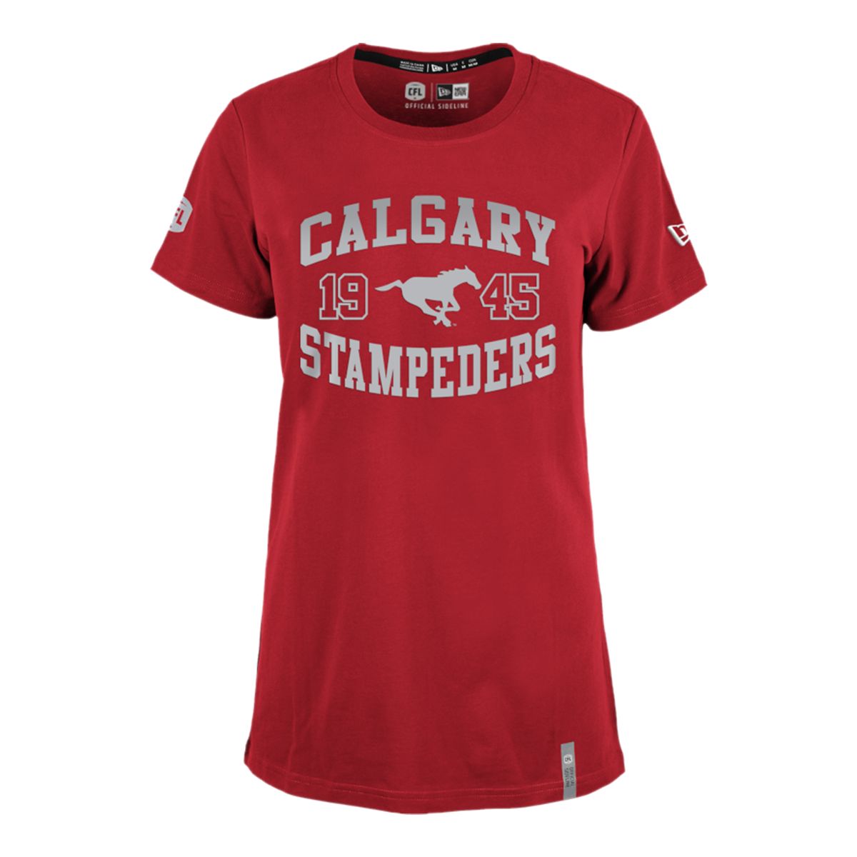 Calgary Stampeders New Era Women's Megan Sheen T Shirt