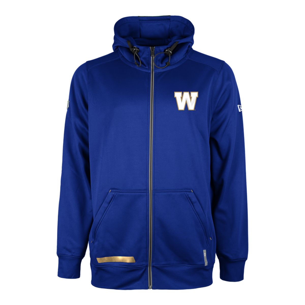 Winnipeg Blue Bombers New Era Exceed Full Zip Hoodie