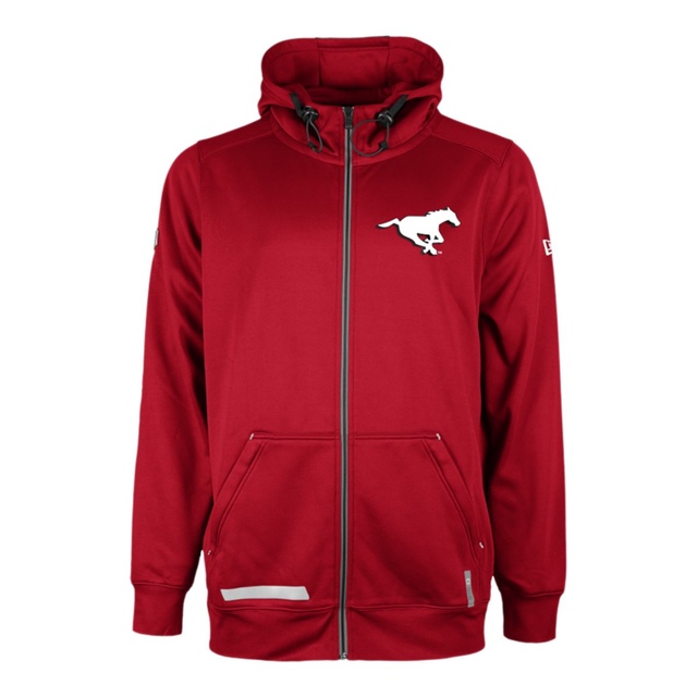 Calgary Stampeders New Era Exceed Full Zip Hoodie