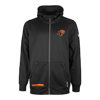 BC Lions New Era Exceed Full Zip Hoodie Front_Flat