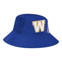 Winnipeg Blue Bombers New Era Sideline Bucket Hat Front_Angled_Right