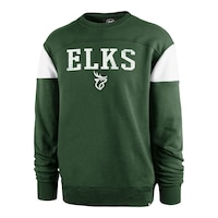 Edmonton Elks 47 Brand Groundbreak Onset Fleece Sweatshirt Front_Angled_Left