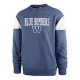 Winnipeg Blue Bombers 47 Brand Groundbreak Onset Fleece Sweatshirt Front_Angled_Left