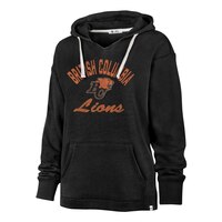 BC Lions 47 Brand Women's Wrapped Up Kennedy Hoodie Front_Three_Fourths_Angled_Left
