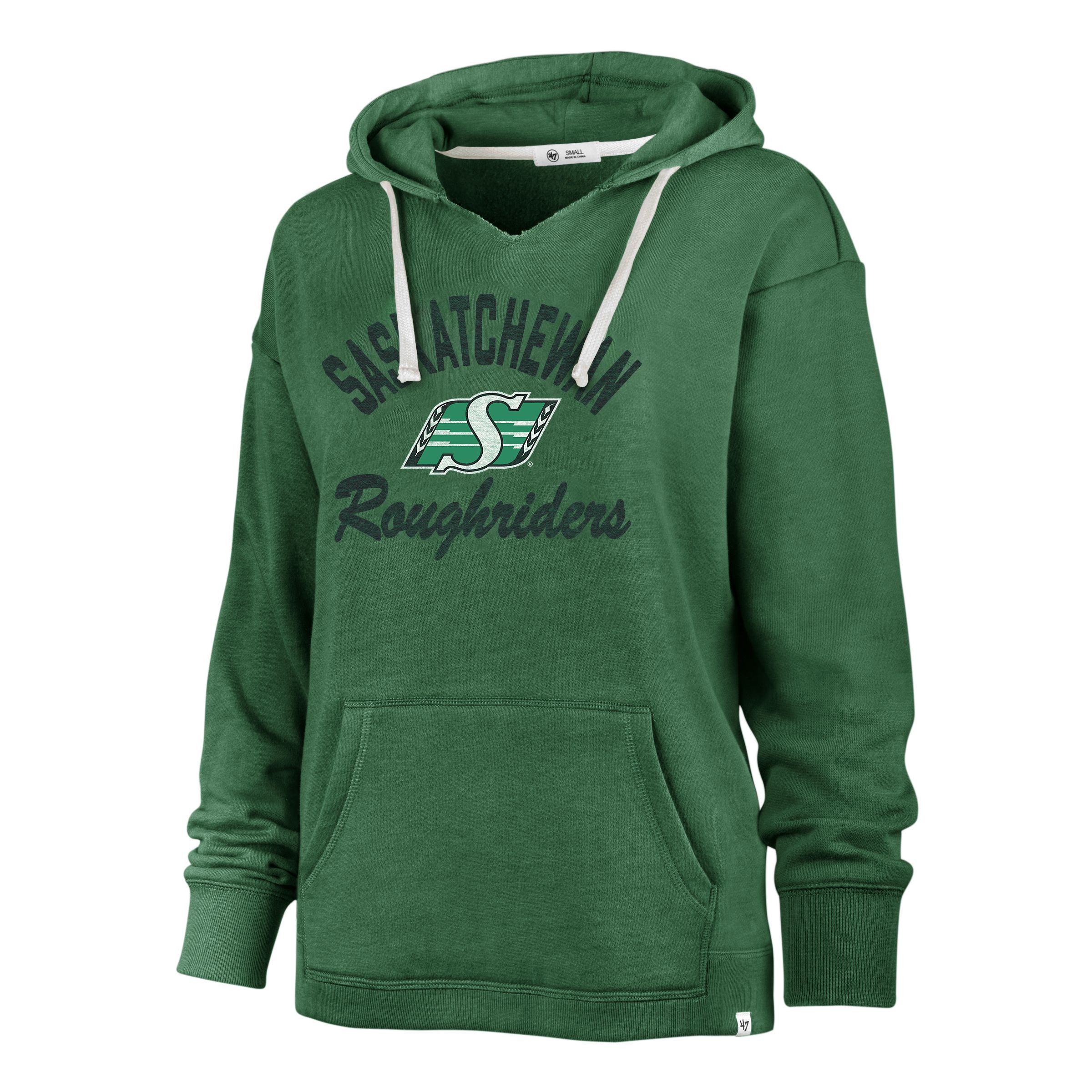 Saskatchewan Roughriders 47 Brand Women's Wrapped Up Kennedy Hoodie