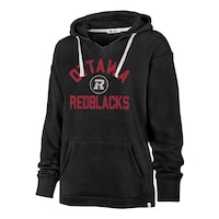 Ottawa Redblacks 47 Brand Women's Wrapped Up Kennedy Hoodie Front_Three_Fourths_Angled_Left