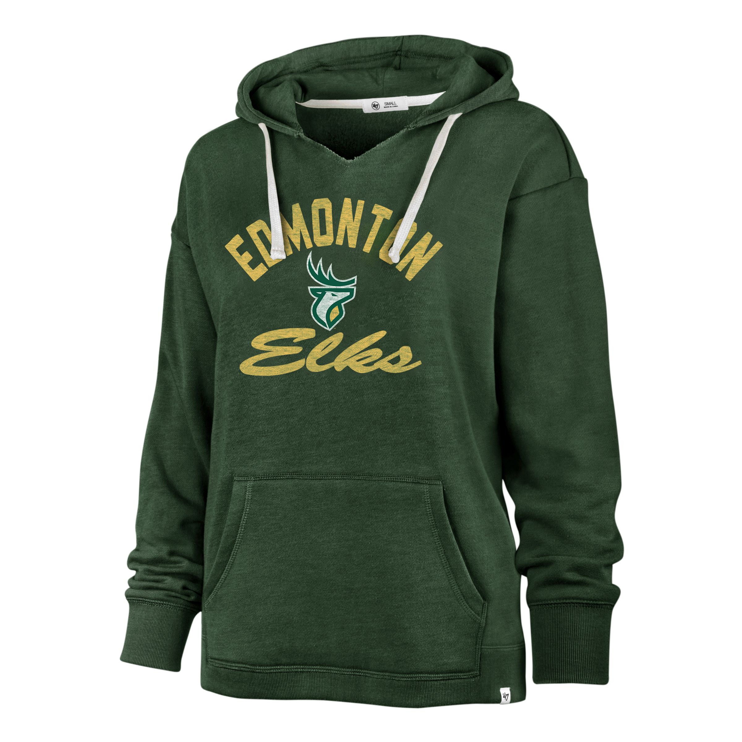 Edmonton Elks 47 Brand Women's Wrapped Up Kennedy Hoodie