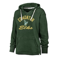 Edmonton Elks 47 Brand Women's Wrapped Up Kennedy Hoodie Front_Three_Fourths_Angled_Left