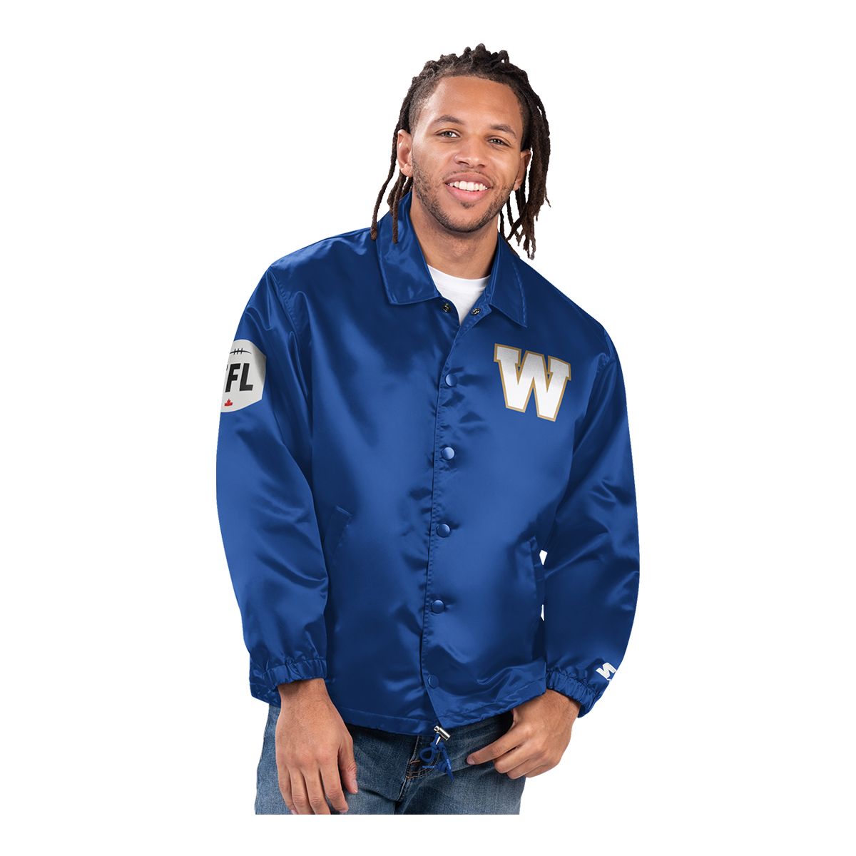 Winnipeg Blue Bombers New Era Option Route Jacket