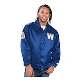 Winnipeg Blue Bombers New Era Option Route Jacket Front_Angled_Right