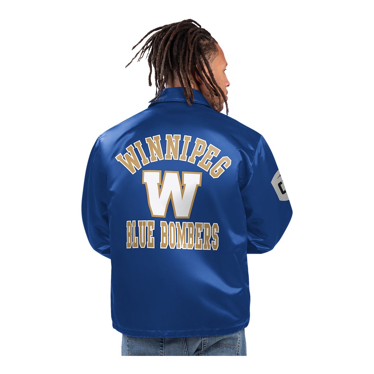 Winnipeg Blue Bombers New Era Option Route Jacket