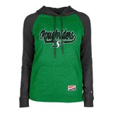 Saskatchewan Roughriders New Era Women's Low Hoodie Front_Flat