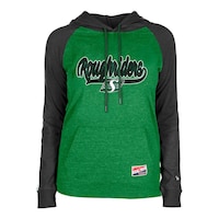 Saskatchewan Roughriders New Era Women's Low Hoodie Front_Flat