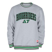 Saskatchewan Roughriders New Era Pullover Crewneck Front_Flat