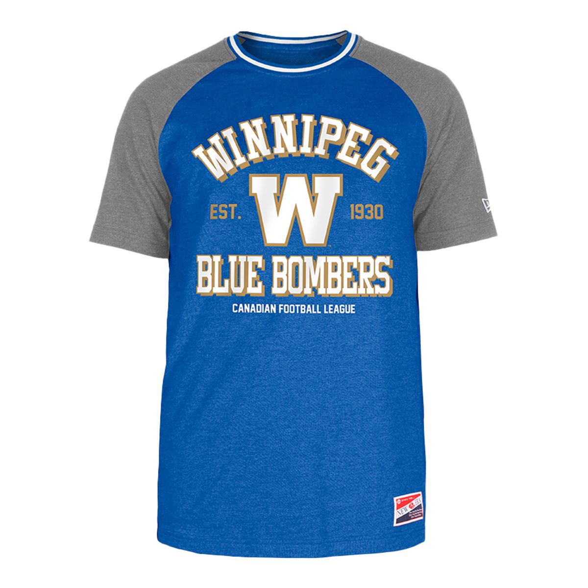 Winnipeg Blue Bombers New Era Throwback T Shirt