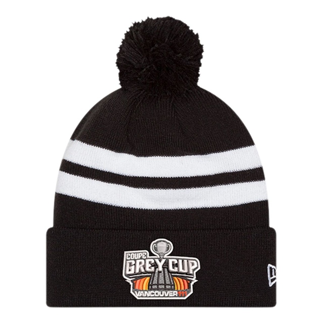 Grey Cup New Era 111th Knit Hat Front_Flat