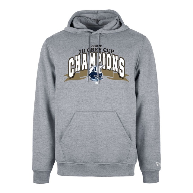 Toronto Argonauts New Era Grey Cup 111 Champions Locker Room Hoodie