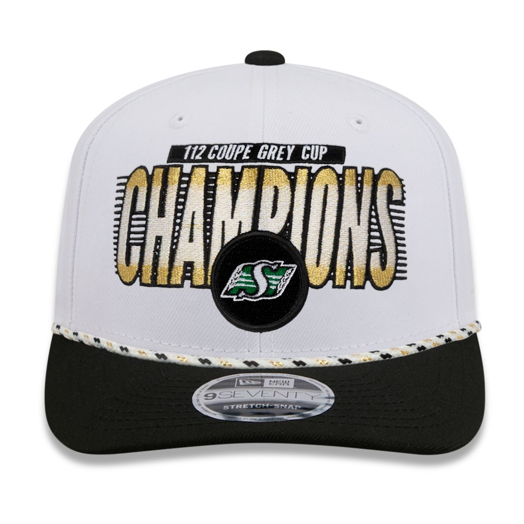 Saskatchewan Roughriders New Era 2025 GC Champions 9SEVENTY Cap
