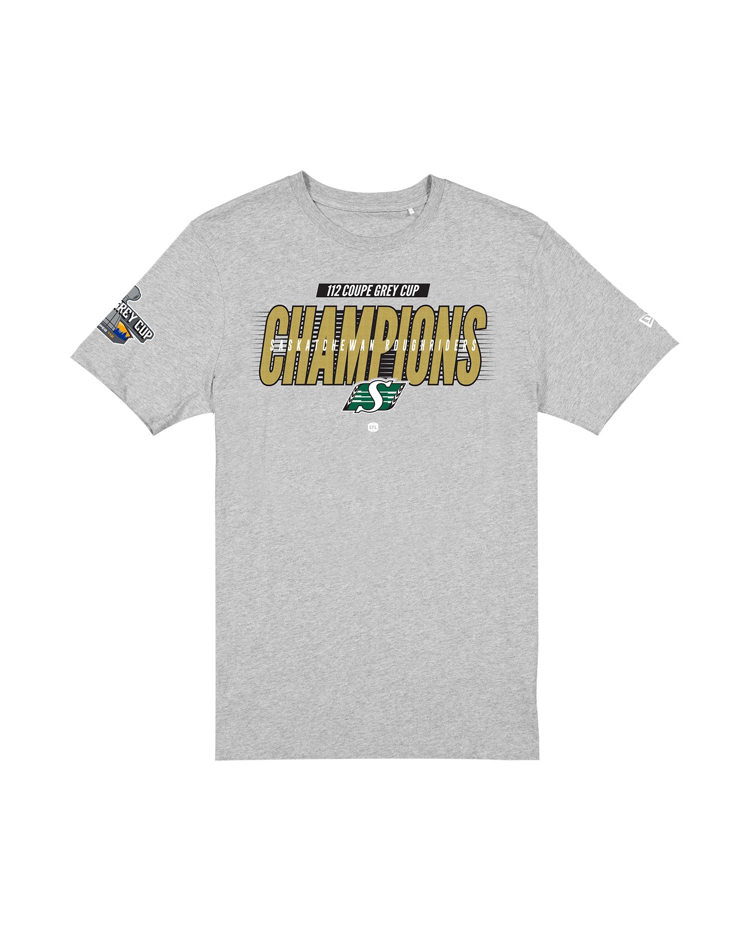 Saskatchewan Roughriders New Era 2025 GC Locker Room T-Shirt