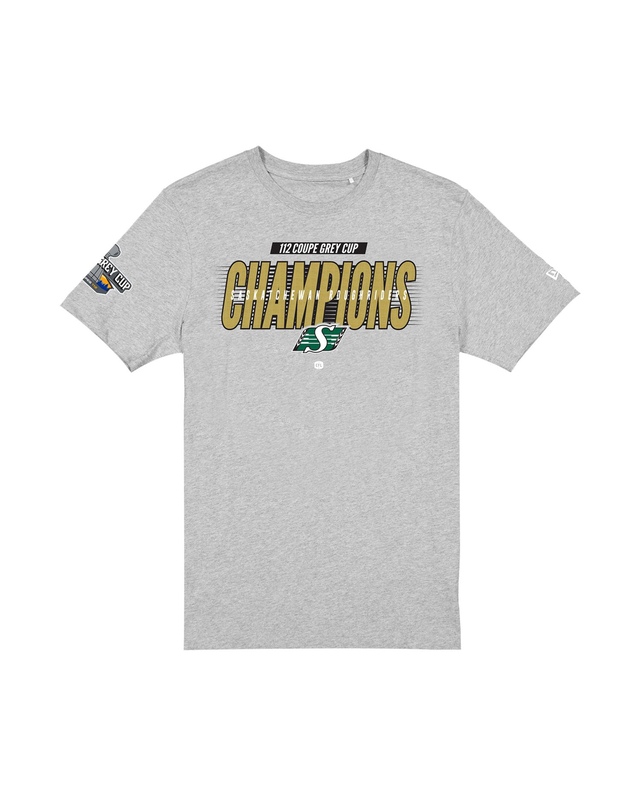 Saskatchewan Roughriders New Era 2025 GC Locker Room T-Shirt